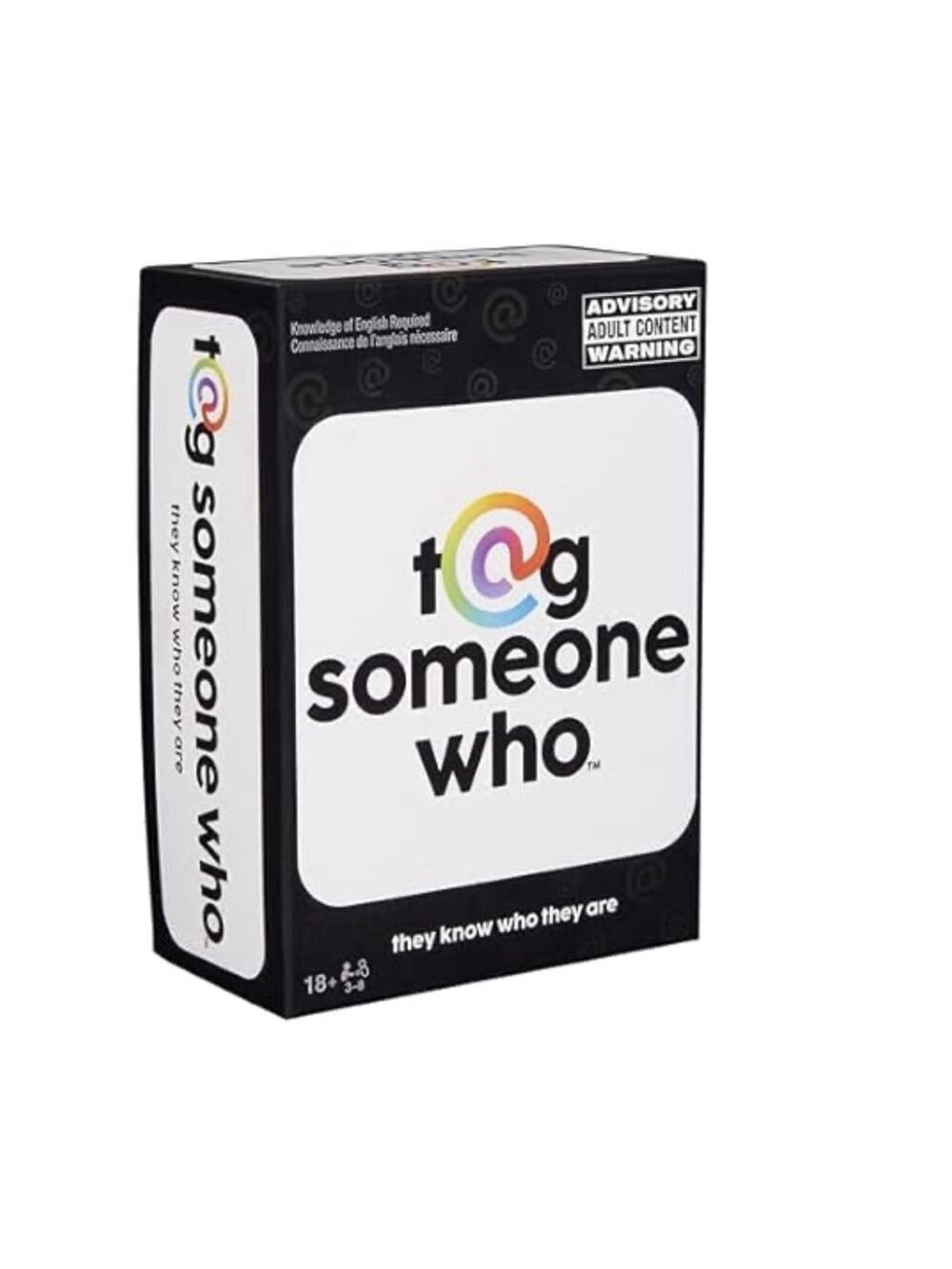 Spin Master Games, Tag Someone Who Viral Hit Adult Party Game 17+ 3-8 Players